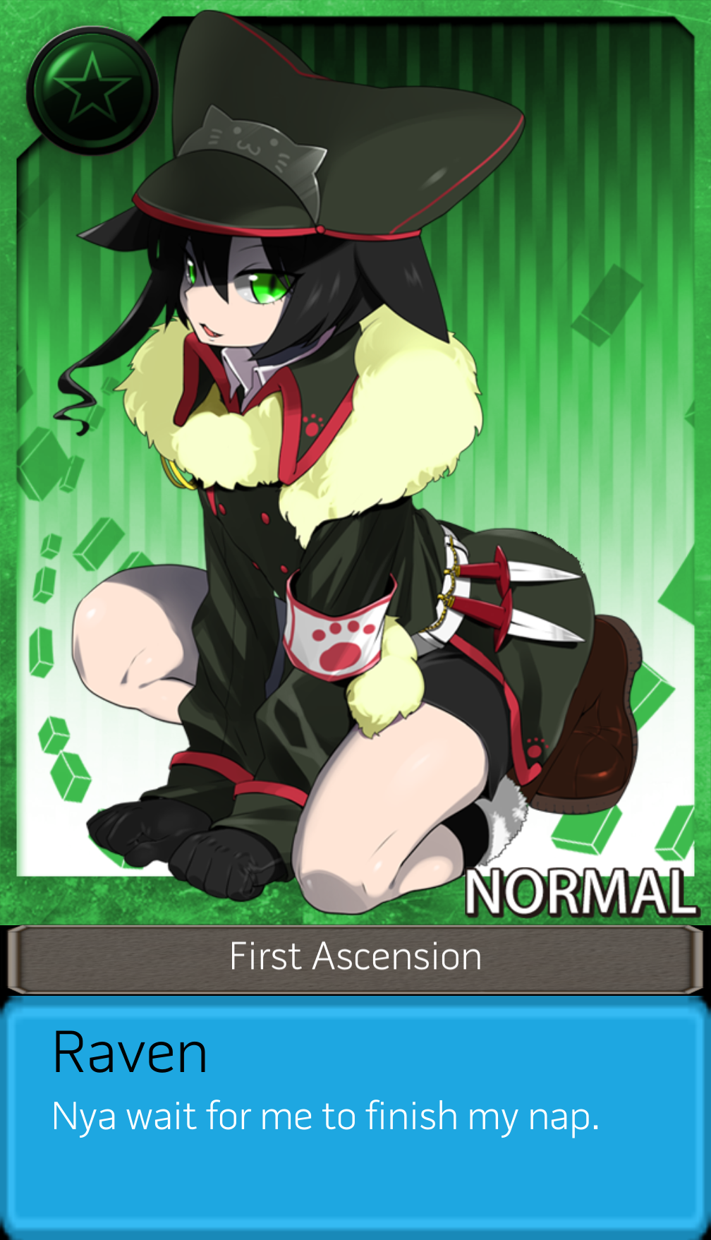 Unit named Raven's normal form