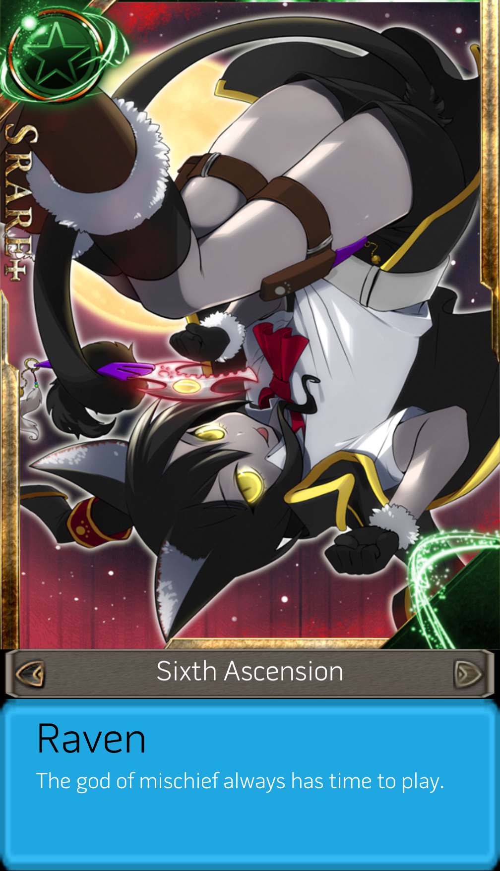 Unit named Raven's super rare + form